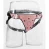 KinkHarness Harnais Gode-ceinture Pink Pants Rose